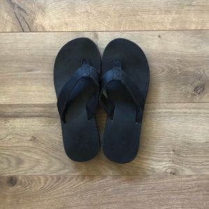 Reef Leather ‘Butter’ Sandals Flip flop Thongs